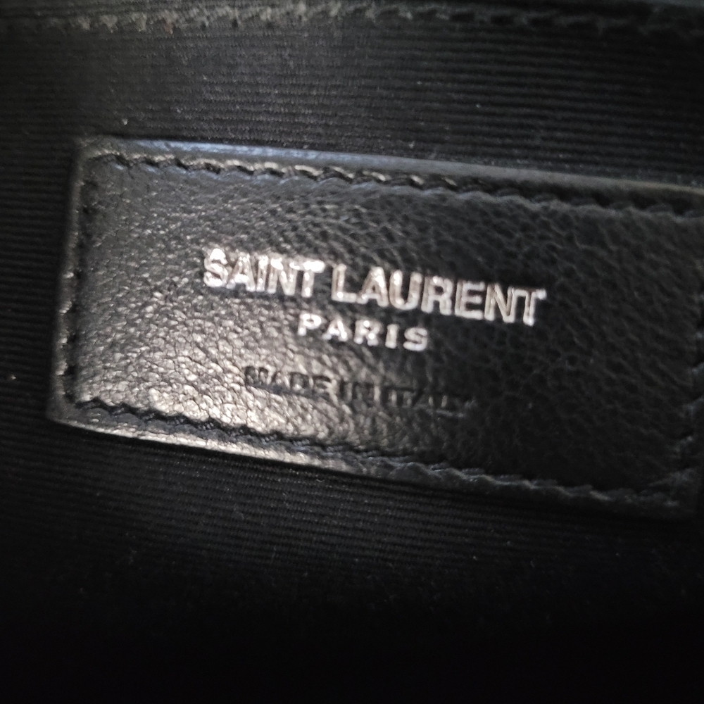 YSL Yves Saint Laurent Navy blue lou lou tassle camera bag - Picture 5 of 11